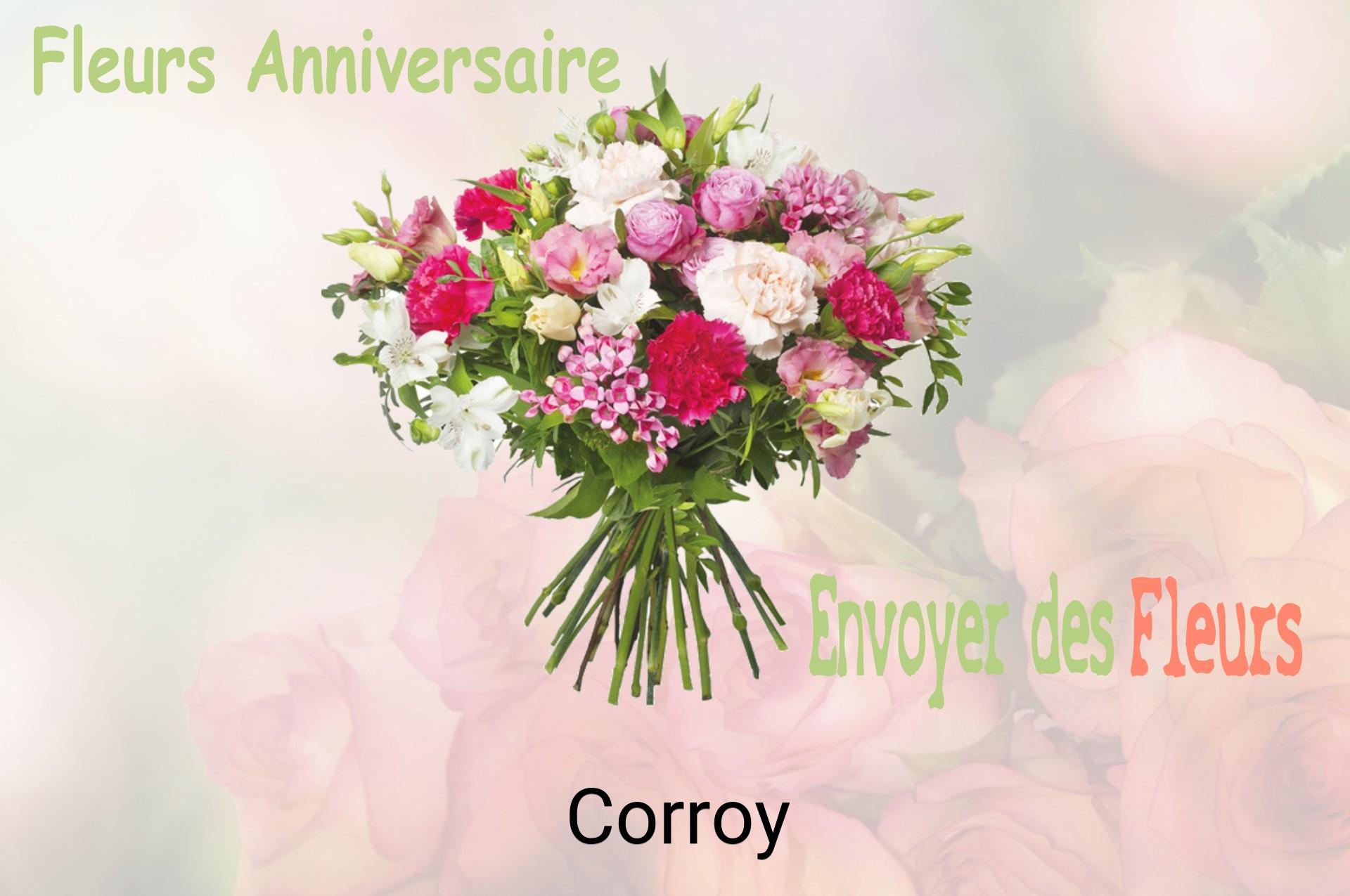 Bouquet de fleurs d’anniversaire livré à Corroy
