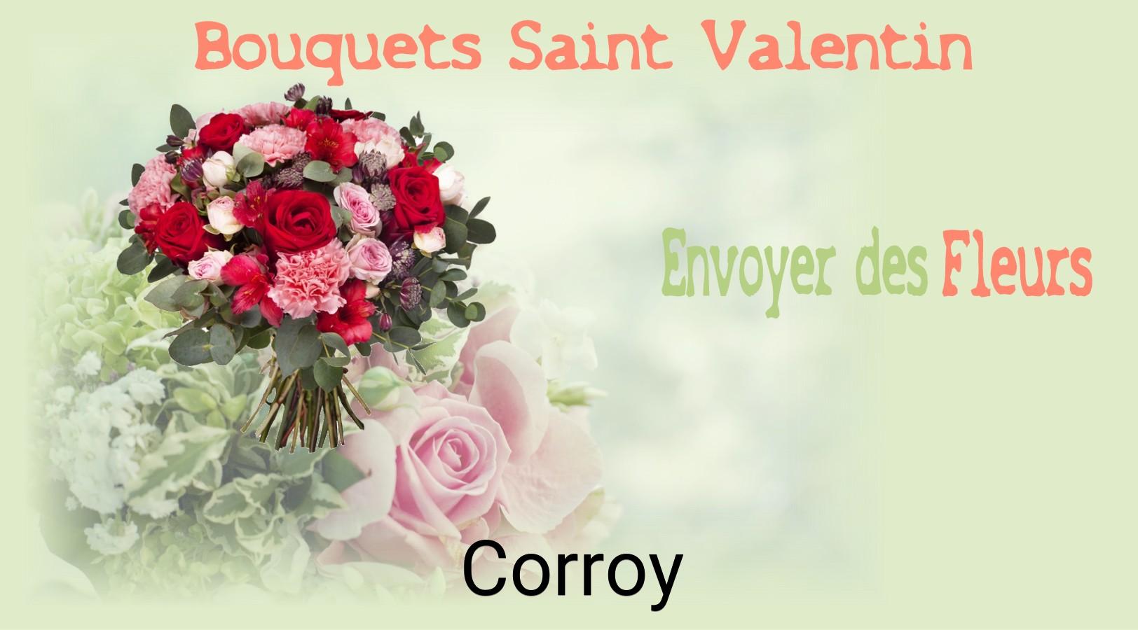 Roses de Saint-Valentin livrées à Corroy